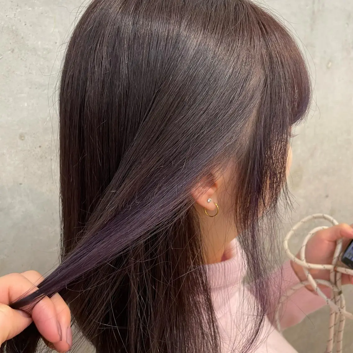 ミディアム ヘアカラー shun 原宿/表参道のヘアスタイル