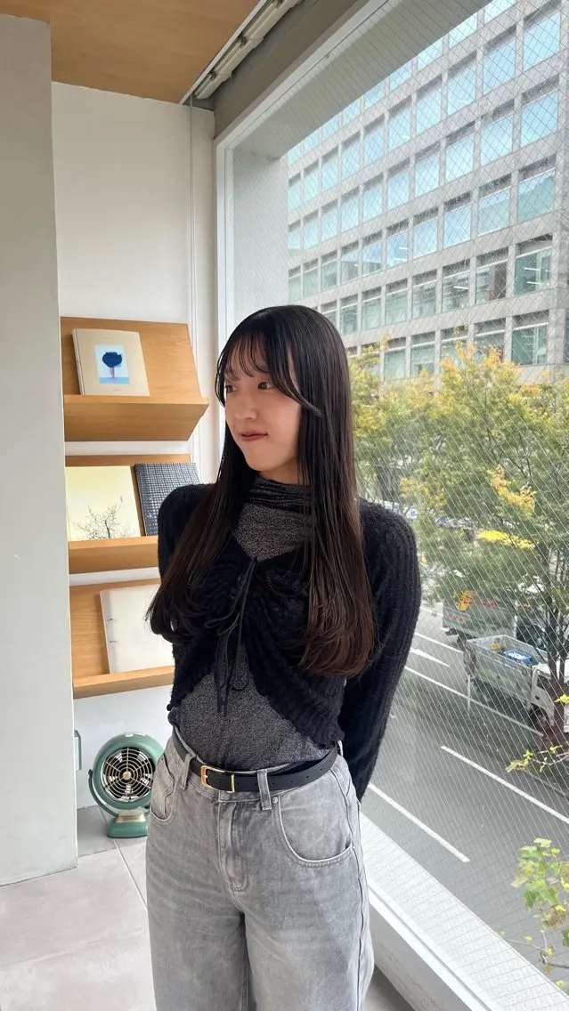 ロング e.n.u 烏丸山﨑 菜々実のヘアスタイル