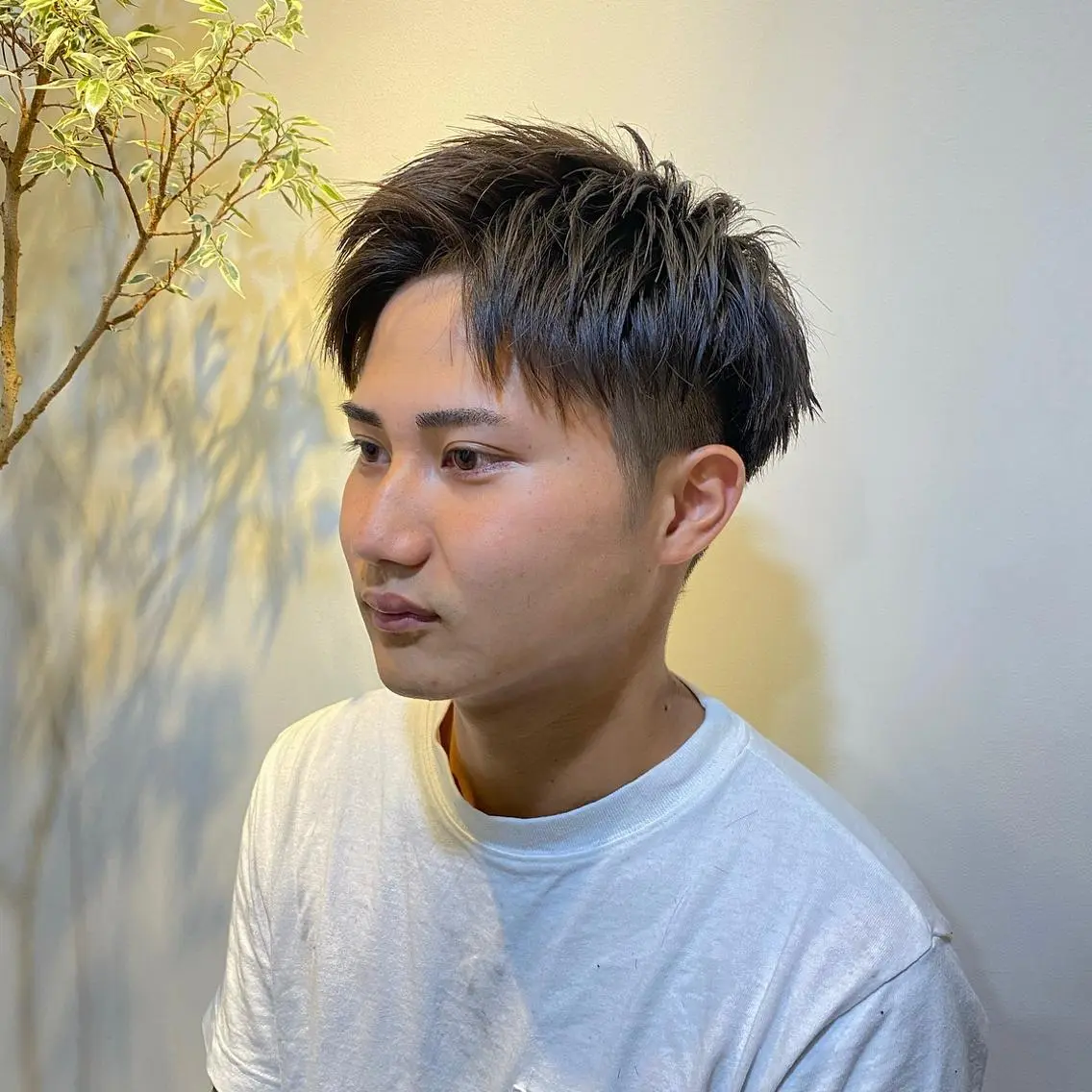 ショート メンズ ショートヘア JINKIメンズ特化 メンズカットパーマのヘアスタイル