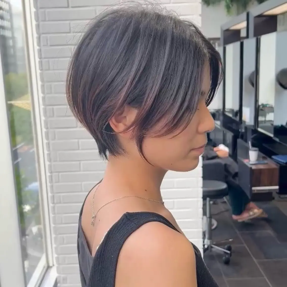 ショート ショートヘア ayane🎀／ メンズカットのヘアスタイル
