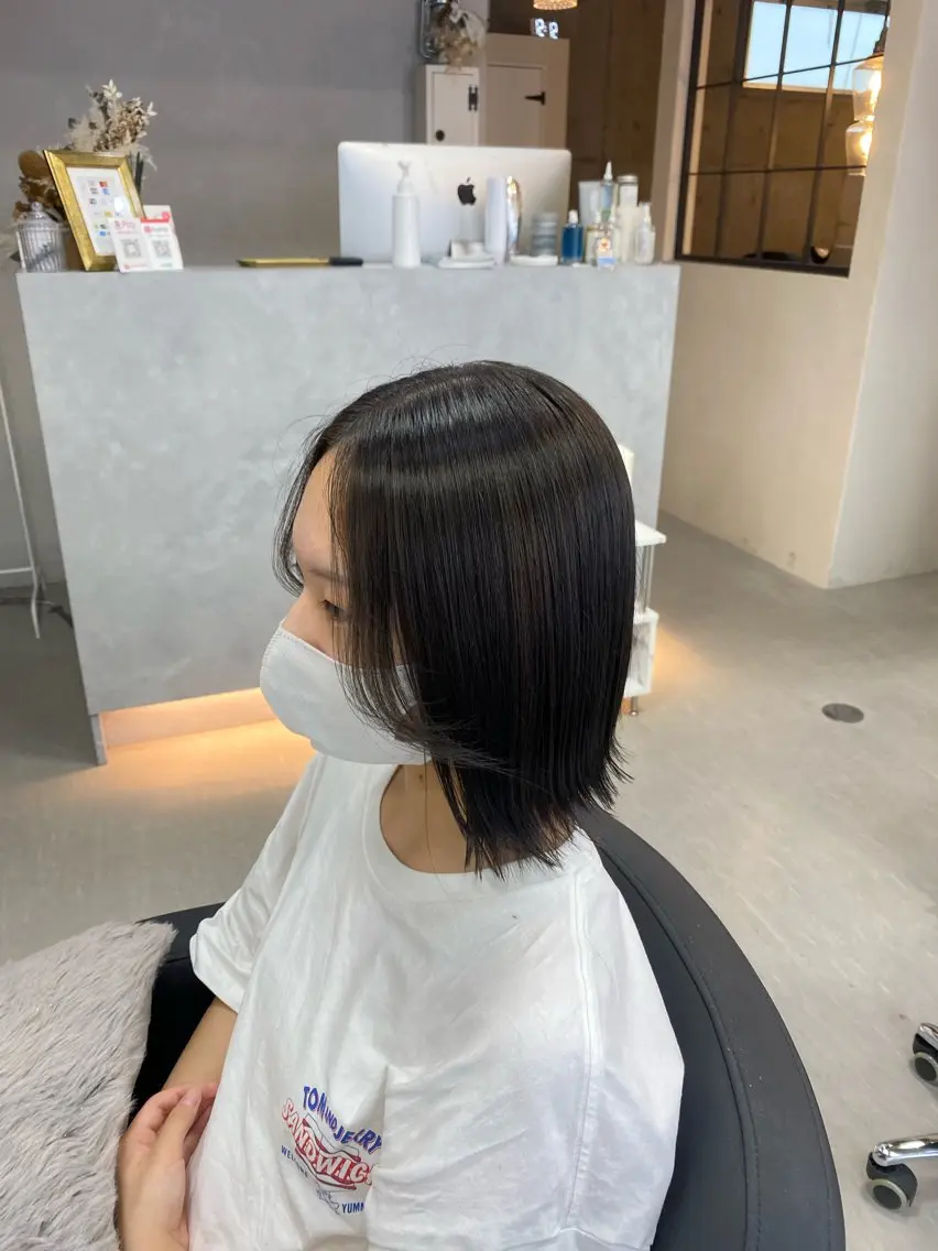 カラー グレージュ ‎XELM高崎‎‎‎ ‎‎🤍Kyoka‎のヘアスタイル