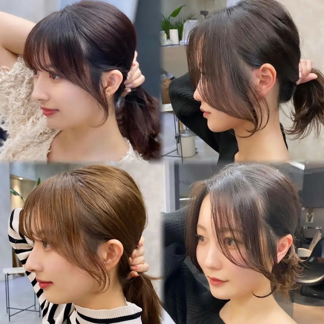 ミディアム 韓国風ヘア 小顔カット カット ヘアカラー トリートメント ❣️髪質改善/ 美髪矯正/沼座悠人のヘアスタイル