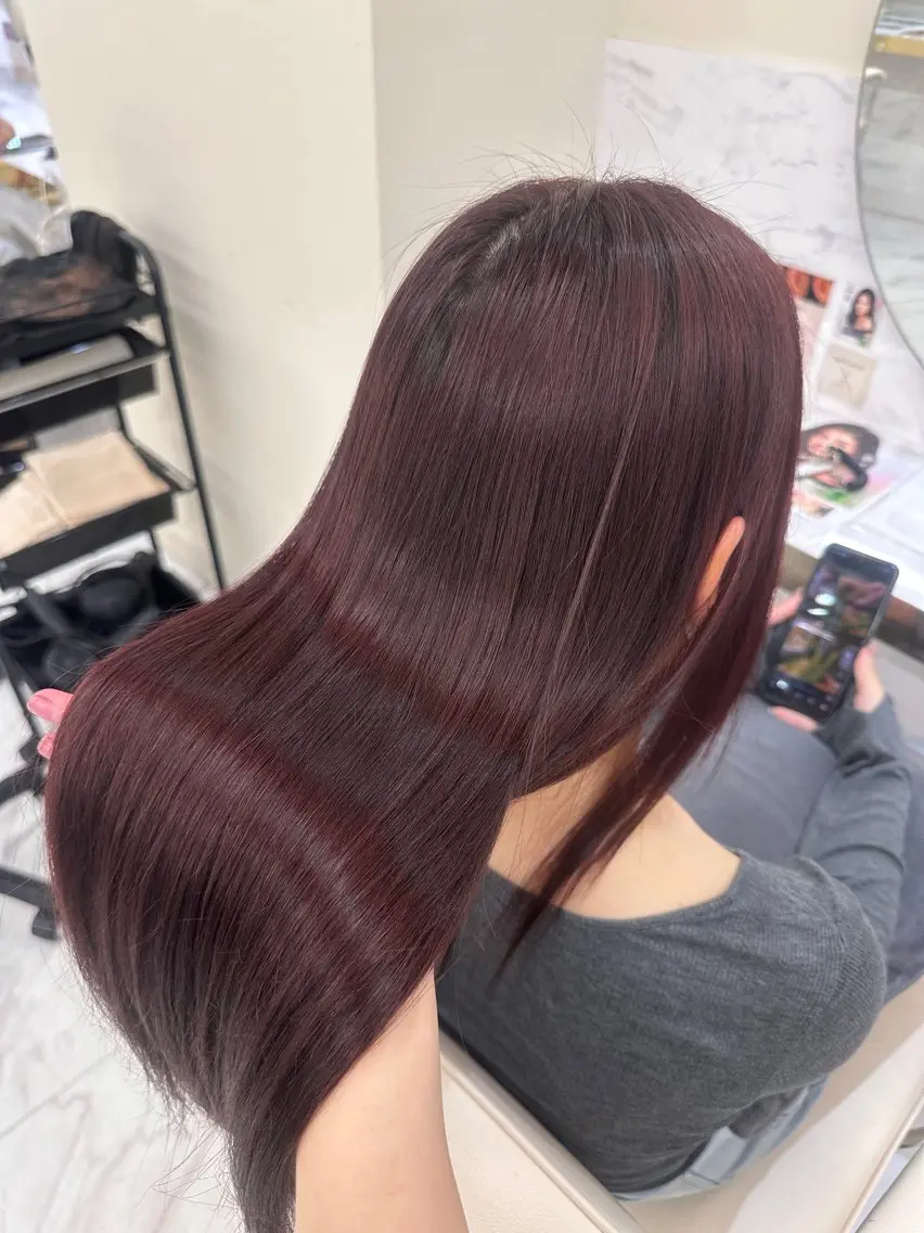 カラー ヘアカラー こはな🎀梅田🎀 透明感カラー💖のヘアスタイル