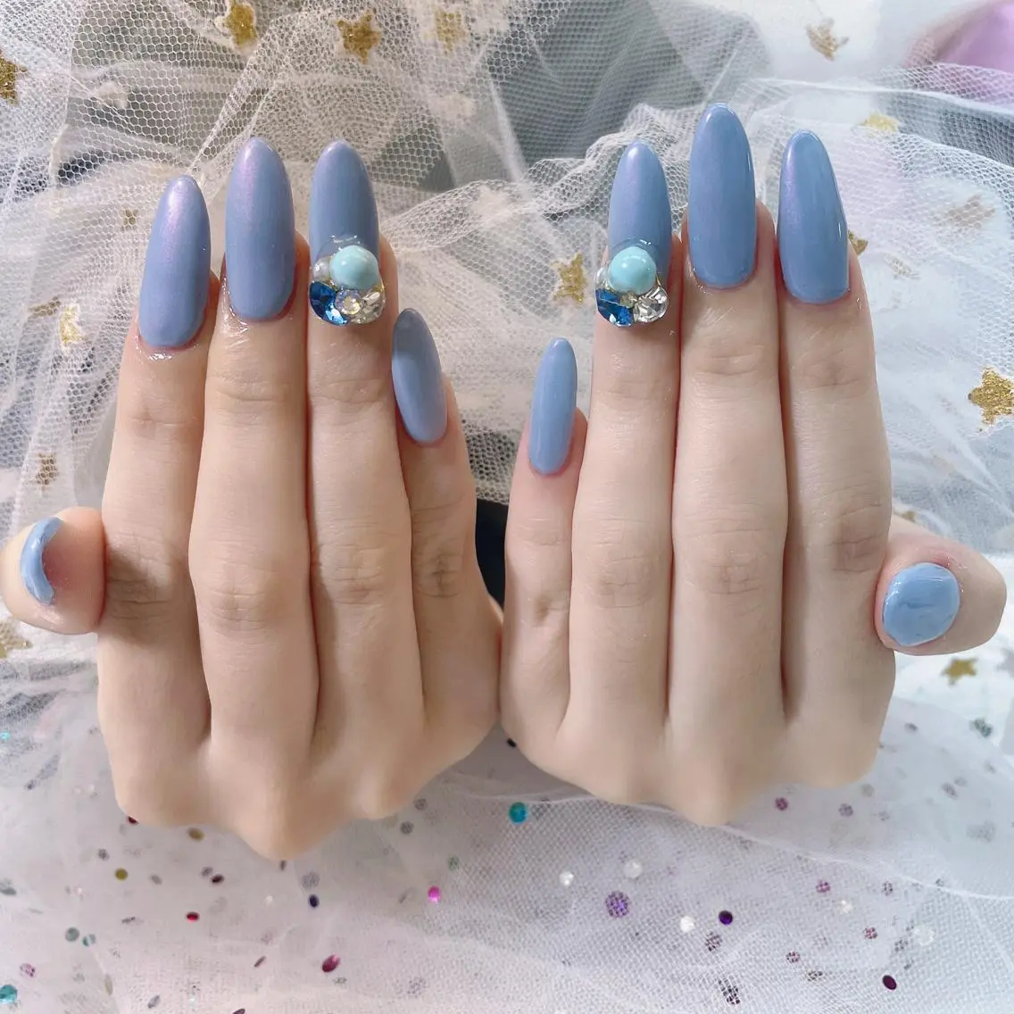 ネイル 🦋ネイルサロン ブラン🌈ゆりのネイルデザイン