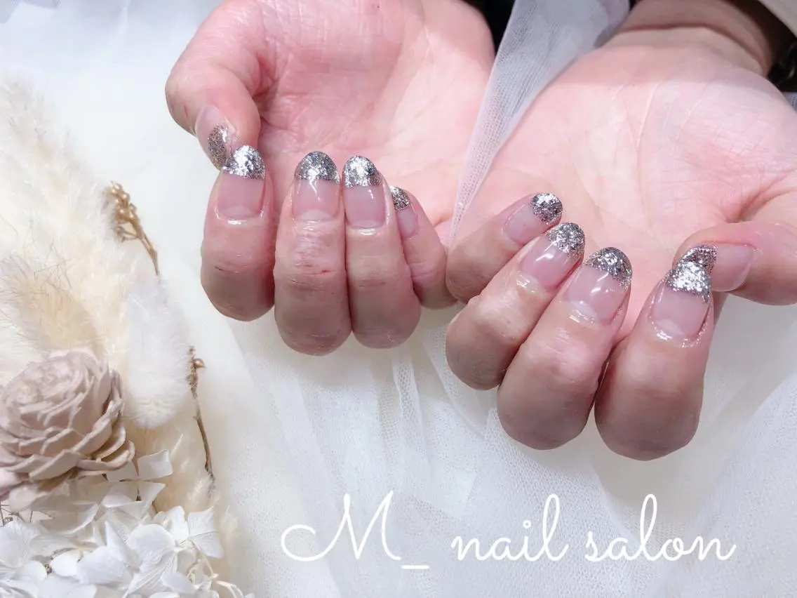 ネイル シンプルネイル M_ nail salonのネイルデザイン