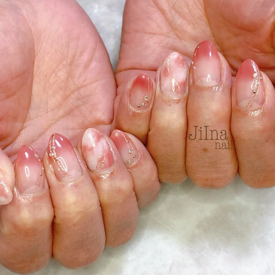 ネイル 持ち込み JiIna nailのネイルデザイン