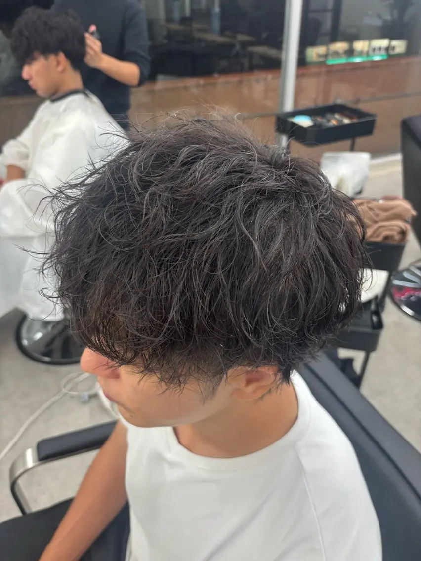 メンズ カット パーマ 【横浜メンズ🔥 】あやか❤️‍🔥のヘアスタイル