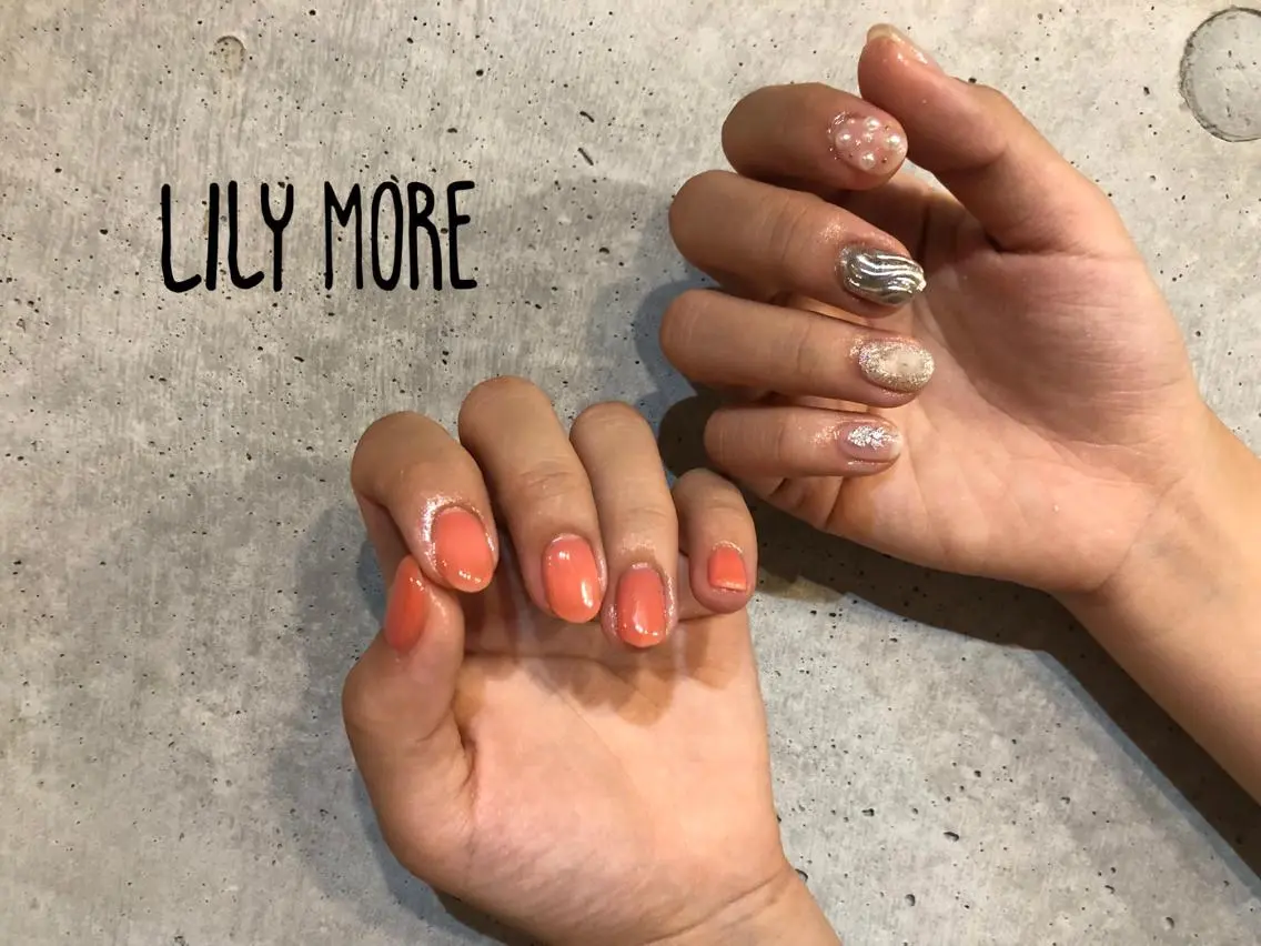 ネイル ニュアンスネイル Lily closetのネイルデザイン