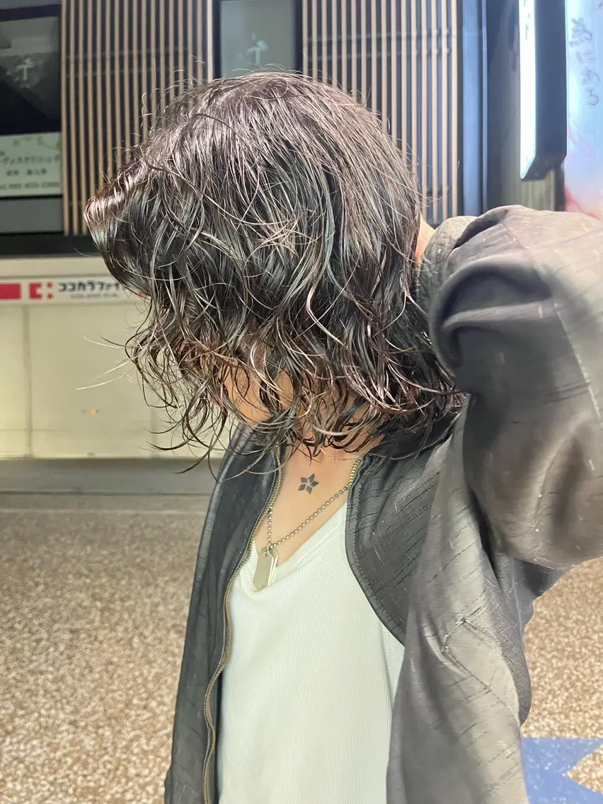 パーマ メンズ RIO 福岡美容師のヘアスタイル