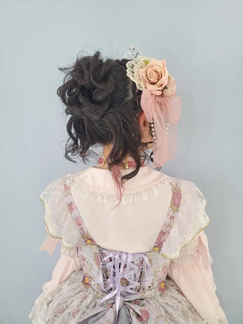 推し活▪️特殊ヘアセットの写真