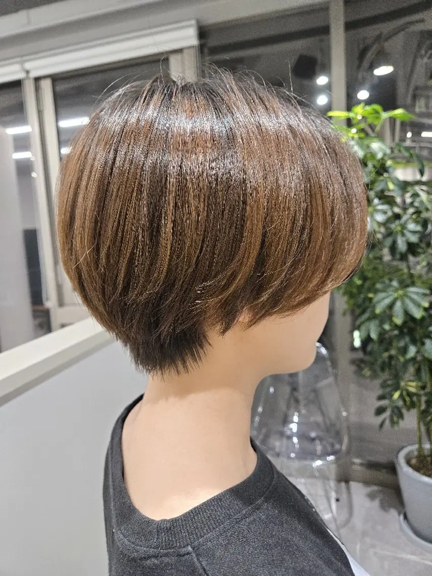 ショート ハンサムショート ショートヘア ショート/ボブ/中村 遥香 🧸🤍のヘアスタイル