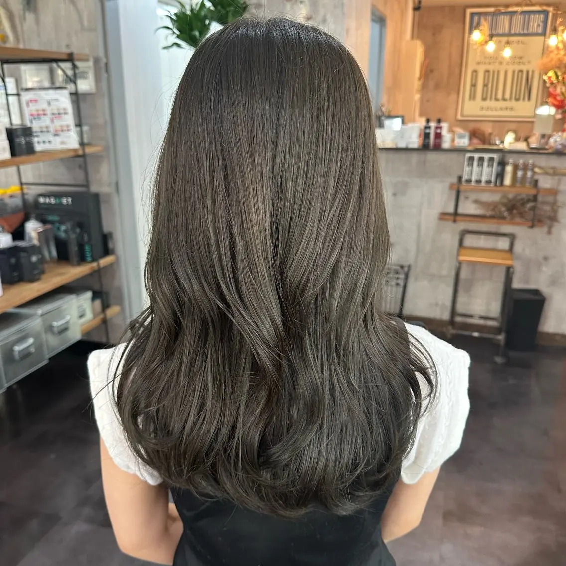 ロング カラー カット ヘアカラー トリートメント 枚方 tomee 🦋南部 しほ🦋のヘアスタイル