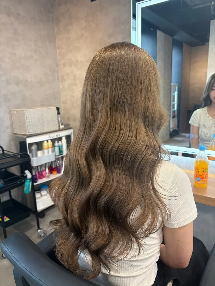 ロング カラー ヘアカラー 神谷勇太/ 札幌透明感カラーのヘアスタイル