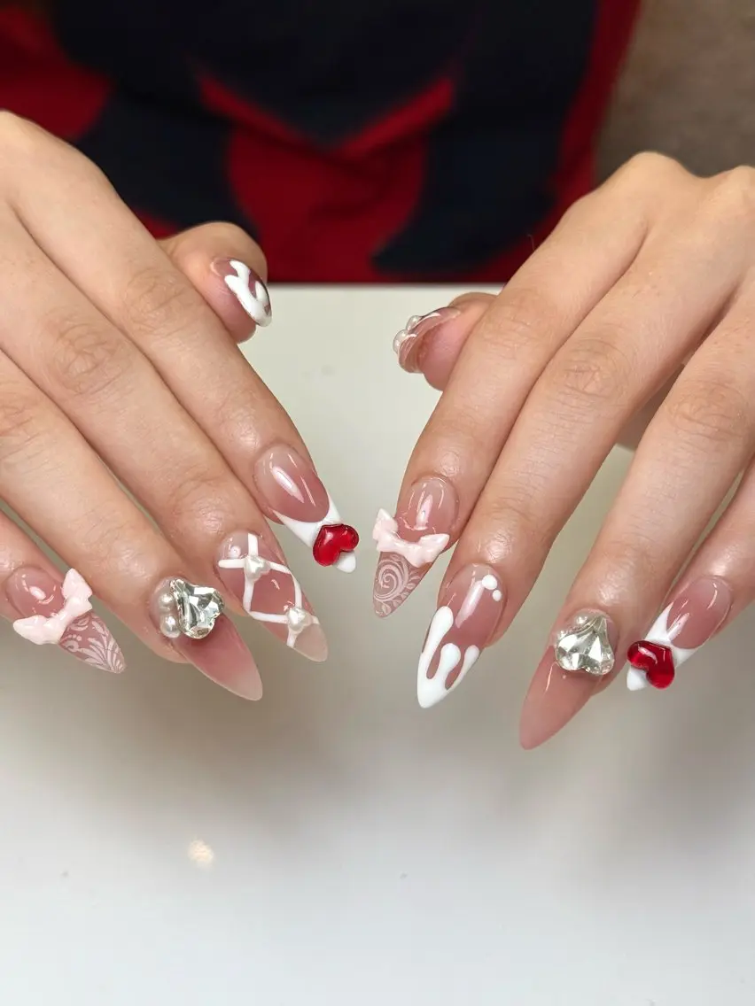 ネイル 韓国ネイル ニュアンスネイル シンプルネイル ワンホンネイル Nihonthy Nail 新宿のネイルデザイン