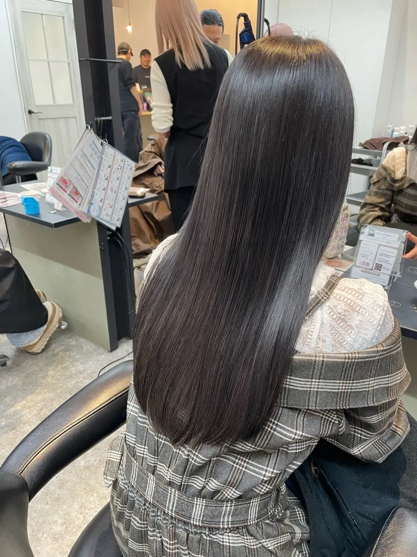 ロング カラー 髪質改善 【髪質改善オタク】 ⭐️水山まさはる⭐️のヘアスタイル