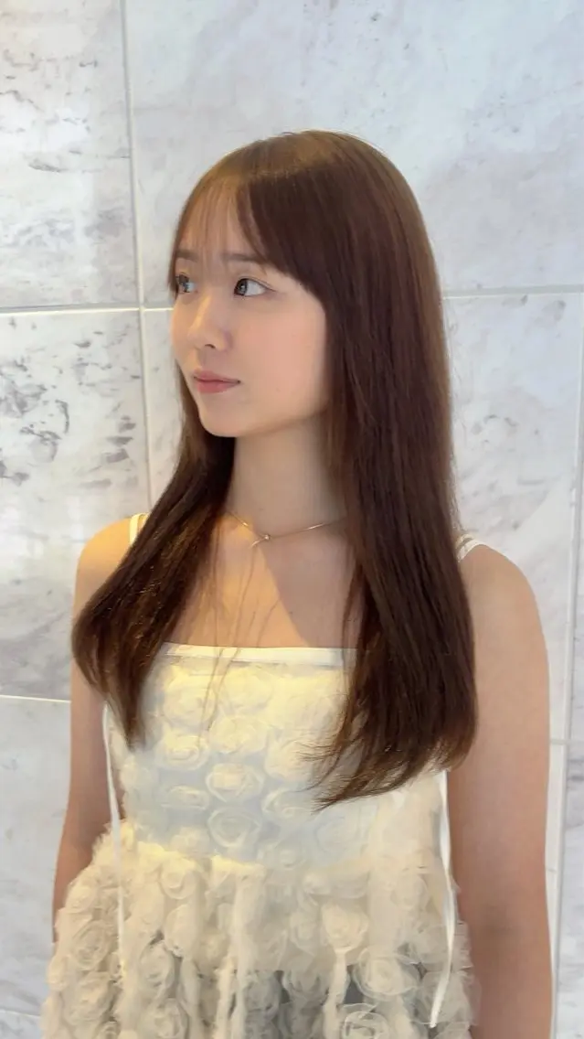 セミロング hitomi ♡ 自由が丘アシスタントのヘアスタイル
