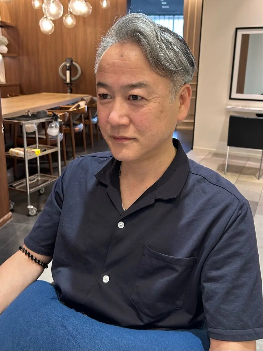 メンズ カット ヘッドスパ 中原 優美のヘアスタイル