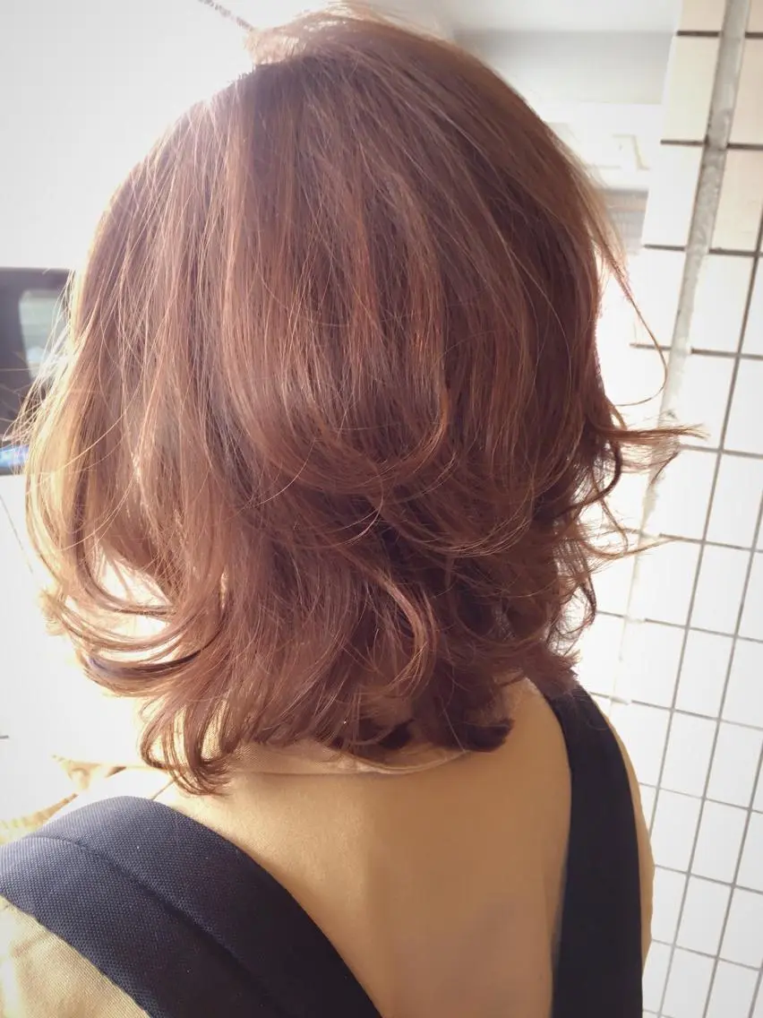 ［新規］毛髪補修カラー&カットの写真