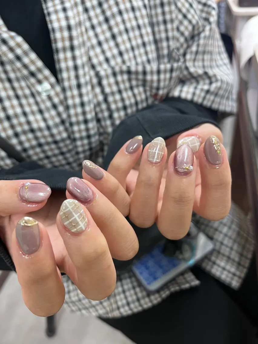 ネイル niconail 🧣ayu 📍烏山のネイルデザイン