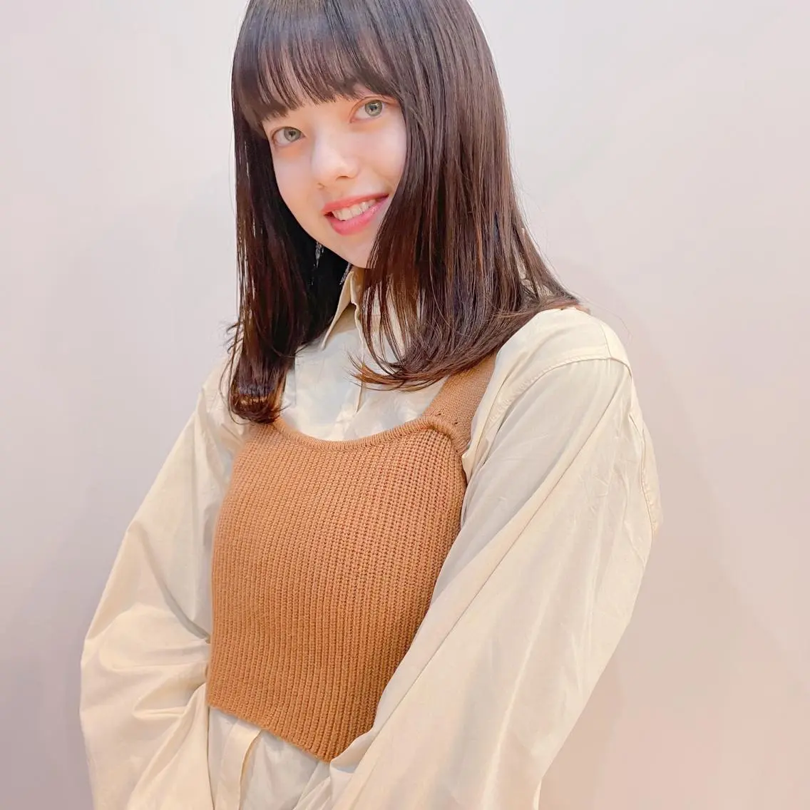 ロング ボブ/ミディアム 親しみやすさ/さくらのヘアスタイル
