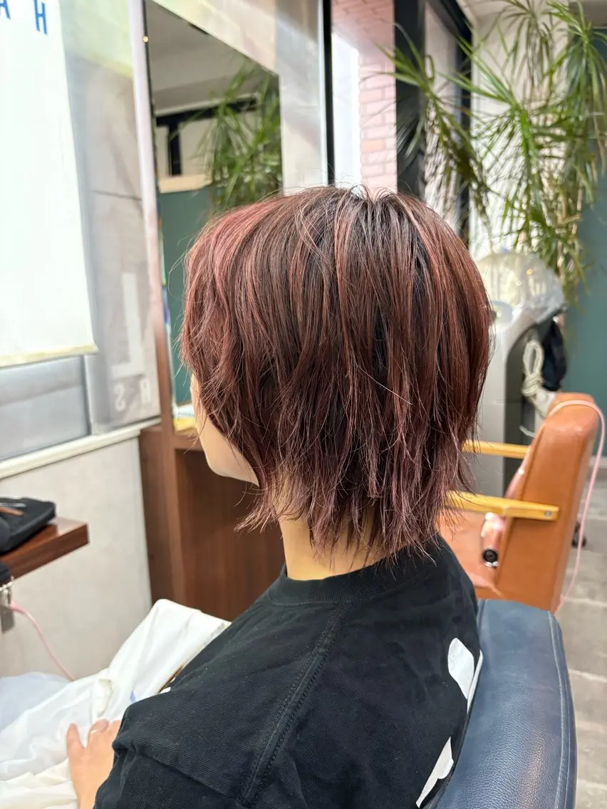 ショート 長内 大明のヘアスタイル