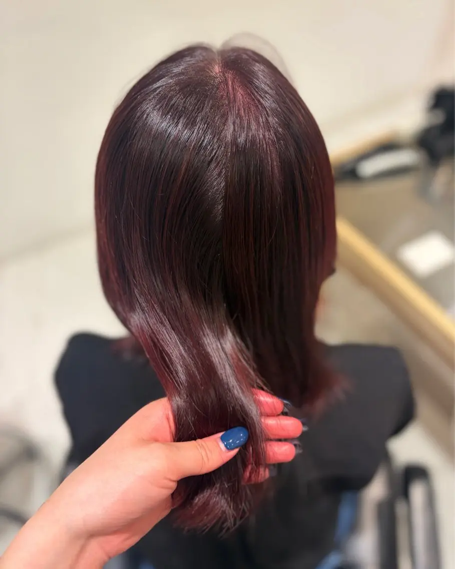 ミディアム カラー 錦糸町/艶カラー ハナ🌷のヘアスタイル
