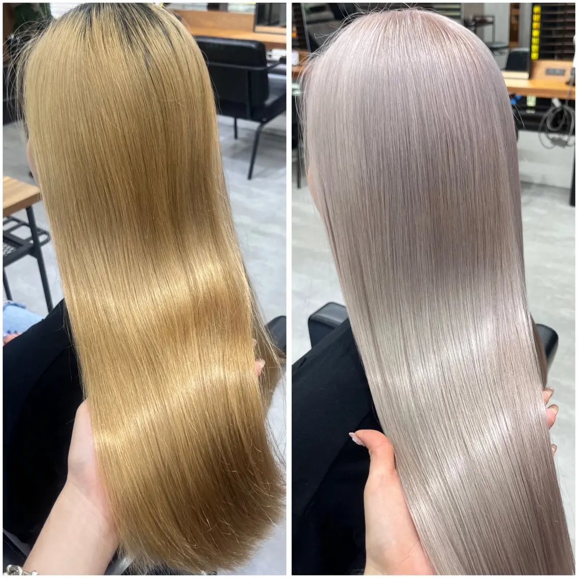 ロング カラー ヘアカラー トリートメント MAKO ❤️🔥NEXTのヘアスタイル