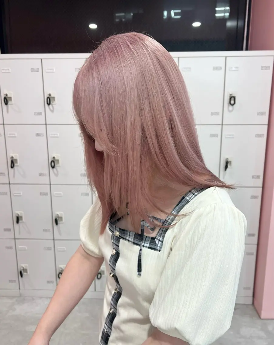 ロング ヘアカラー レイヤー/ダブルカラ ー🎀Sayakaのヘアスタイル