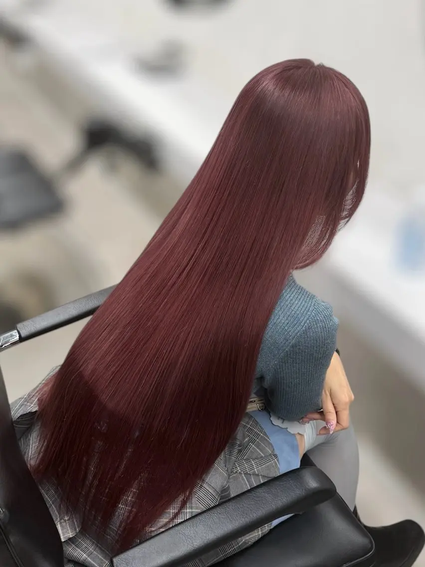 ロング ヘアカラー レイヤー/ハイトーン 🍎森貝洋亮🍎のヘアスタイル