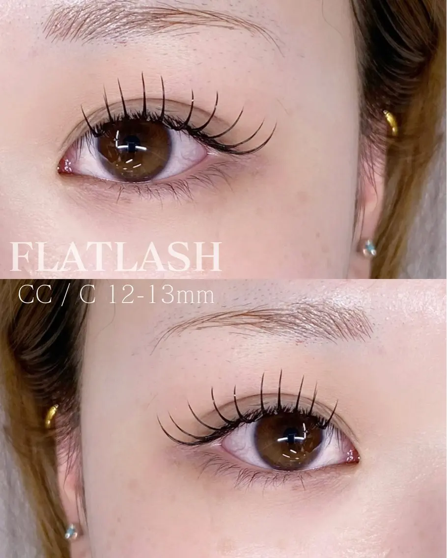 マツエク・マツパ 目尻長め マツエク waka eyelashのマツエク・マツパデザイン