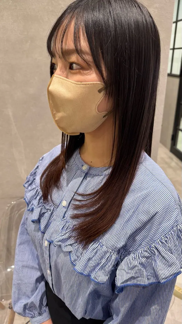 ロング レイヤーカット まなほ 🦖⸒⸒のヘアスタイル