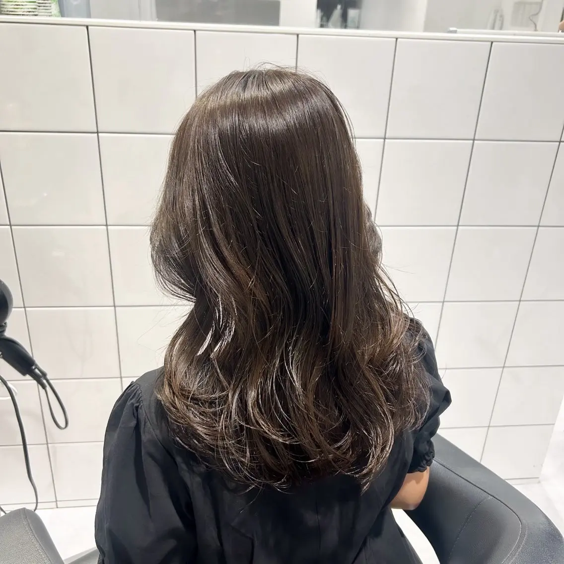 ロング カラー カット ヘアカラー トリートメント 表参道/透明感カラー /暗髪/ジュキヤのヘアスタイル