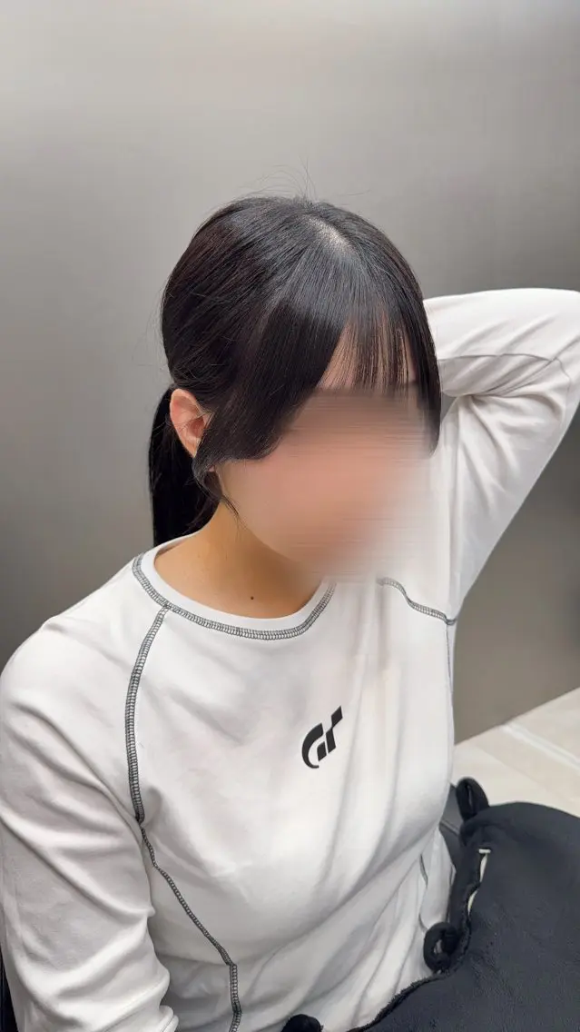 ロング カラー 顔周りカット 小顔カット カット ヘアカラー 💜ひな💜韓国レイ ヤー/透明感/美髪のヘアスタイル