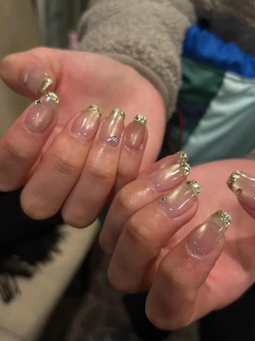 ロング ハンドネイル Nobody_ Mikieのネイルデザイン