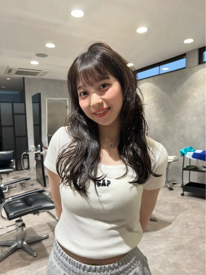 セミロング ⭐️HEDI YUKI⭐️のヘアスタイル