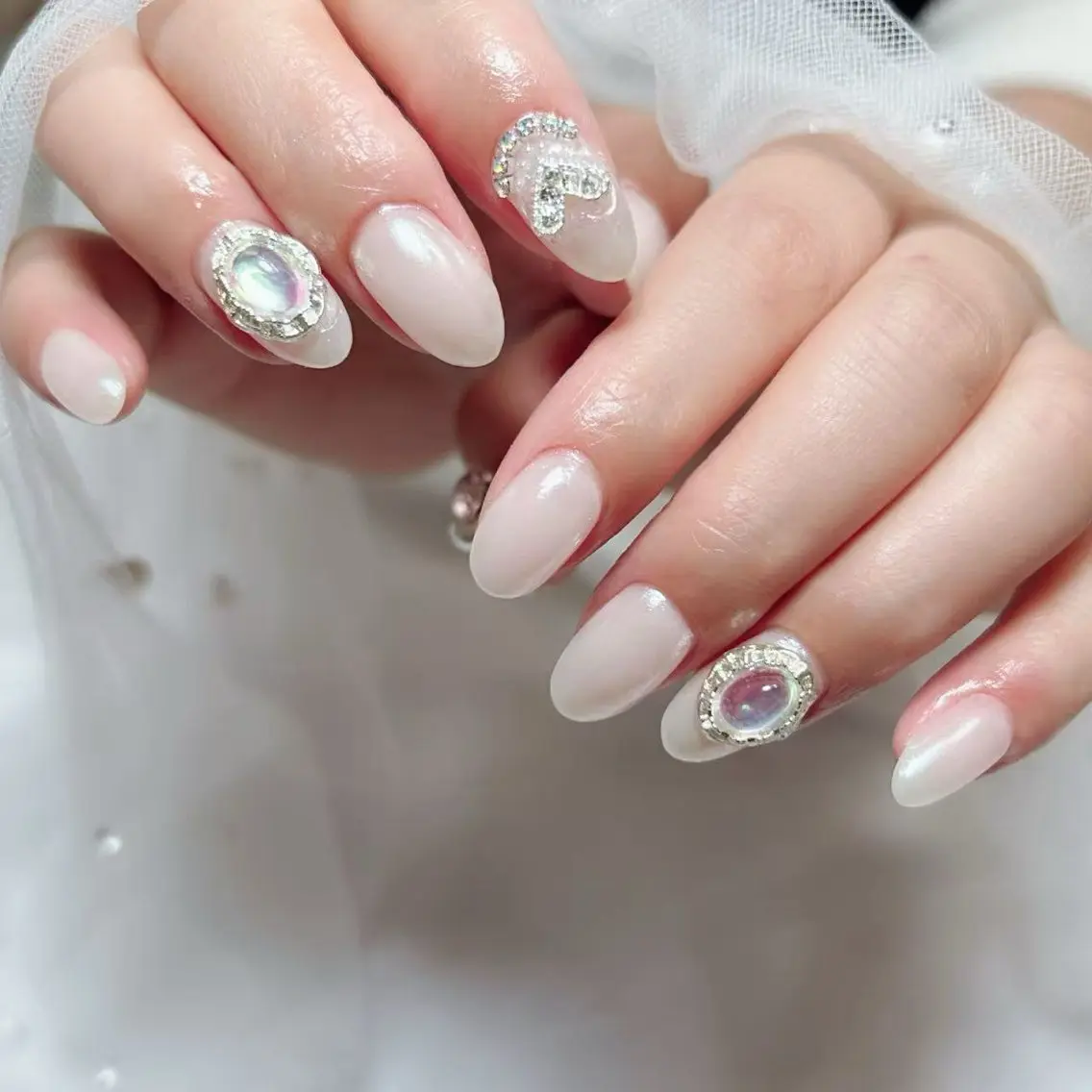ネイル ジェルネイル グラデーション シンプルネイル more glam 大宮店カナのネイルデザイン
