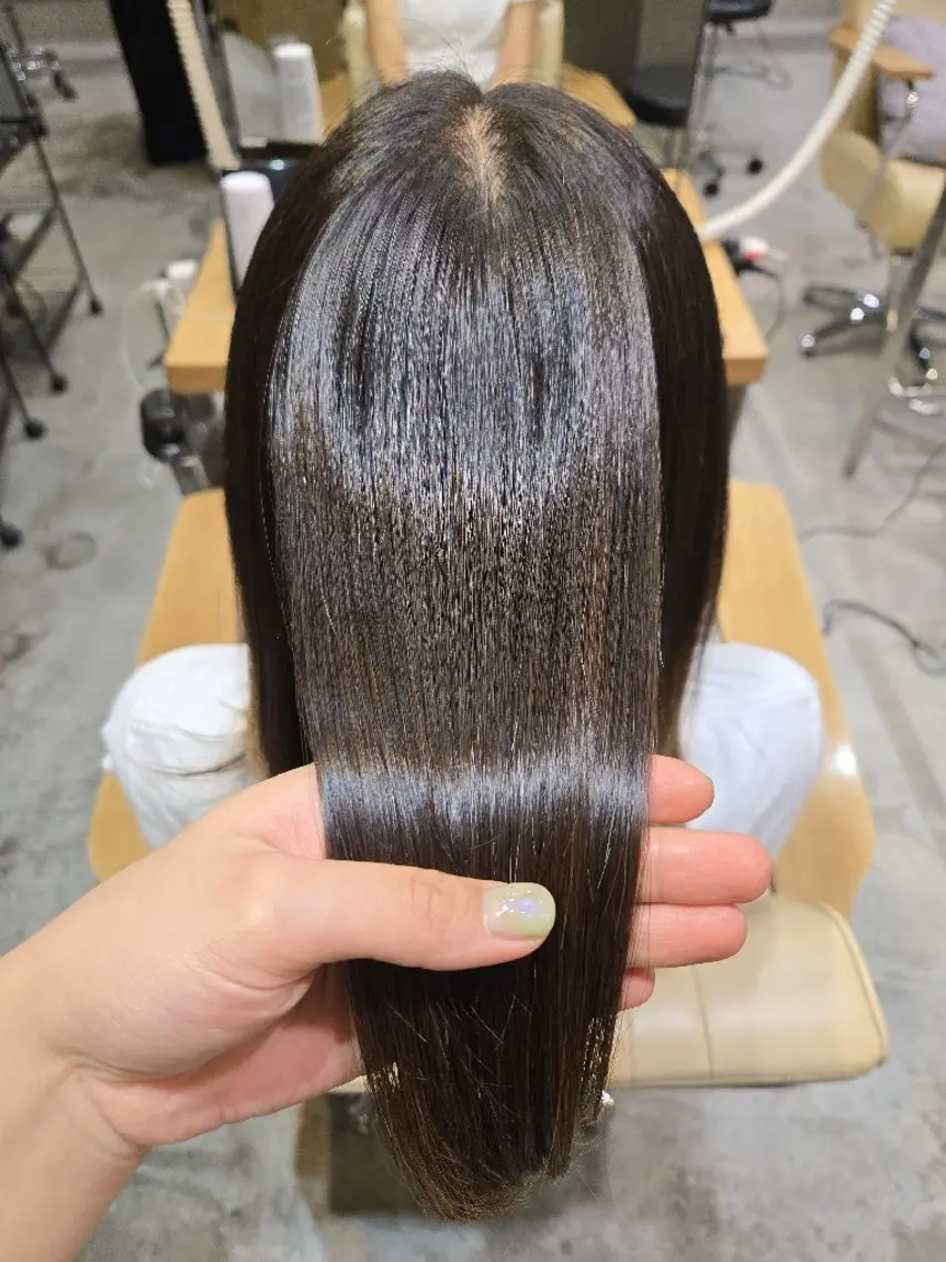 セミロング トリートメント トリートメント 柏Wcolor/UC HIBORINAMIのヘアスタイル
