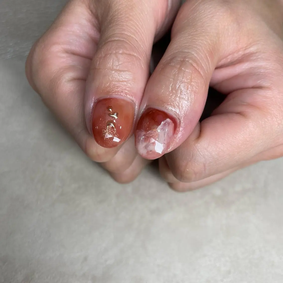 ネイル ハンドネイル フットネイル with hues AYAのネイルデザイン