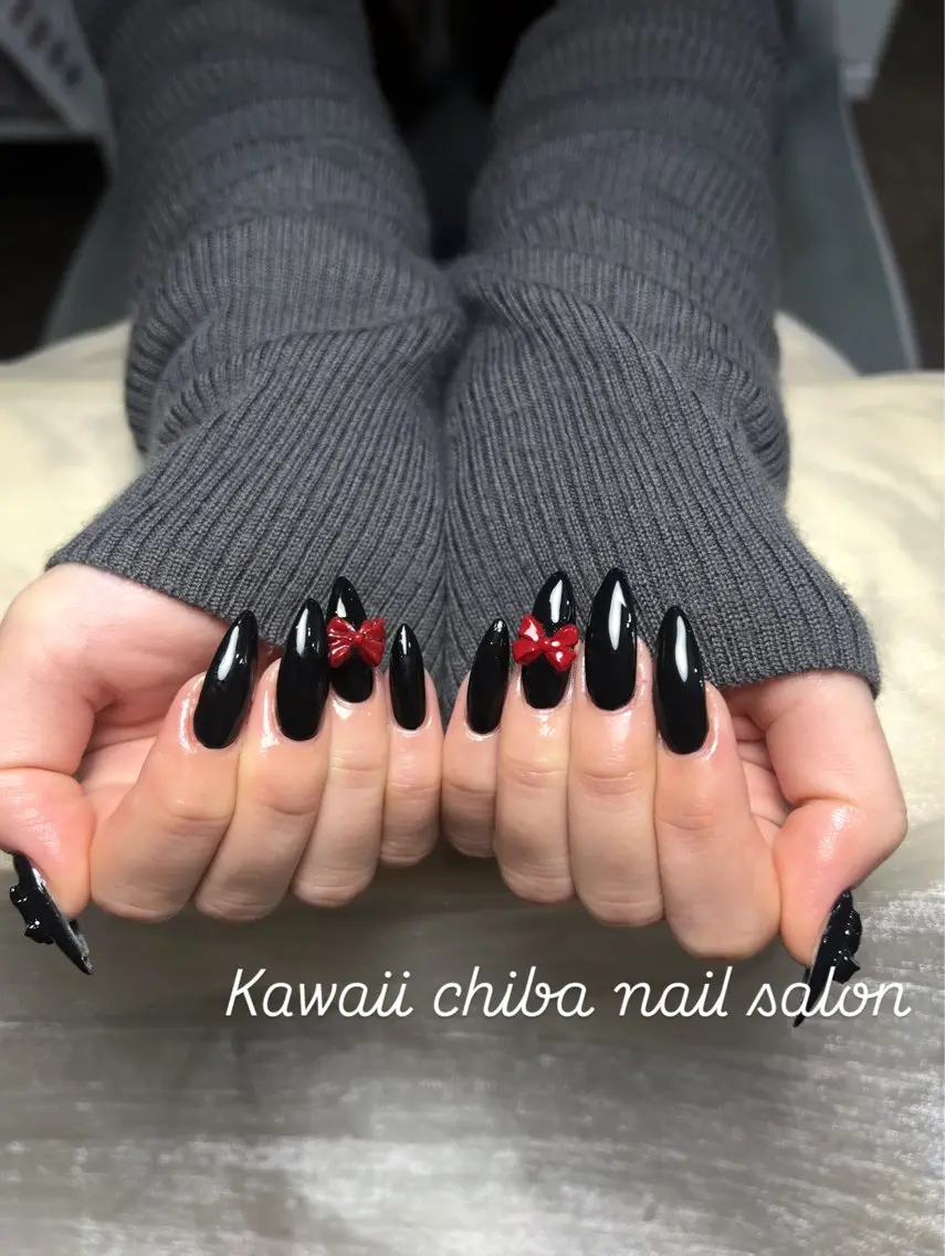 ネイル アートネイル クリアネイル ジェルネイル ハート 韓国ネイル Kawaii _Nailのネイルデザイン