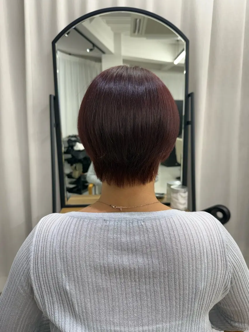 ショート 上原 帆央のヘアスタイル