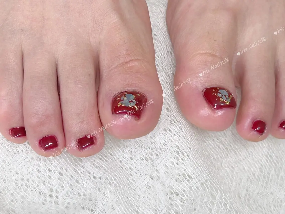 ネイル フットネイル 🍒IRIS Nail🌸のネイルデザイン