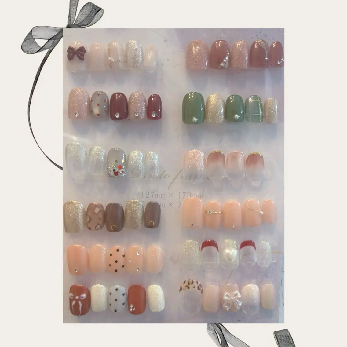 ネイル マグネットネイル ハンドネイル SweetOlive HINAKOのネイルデザイン