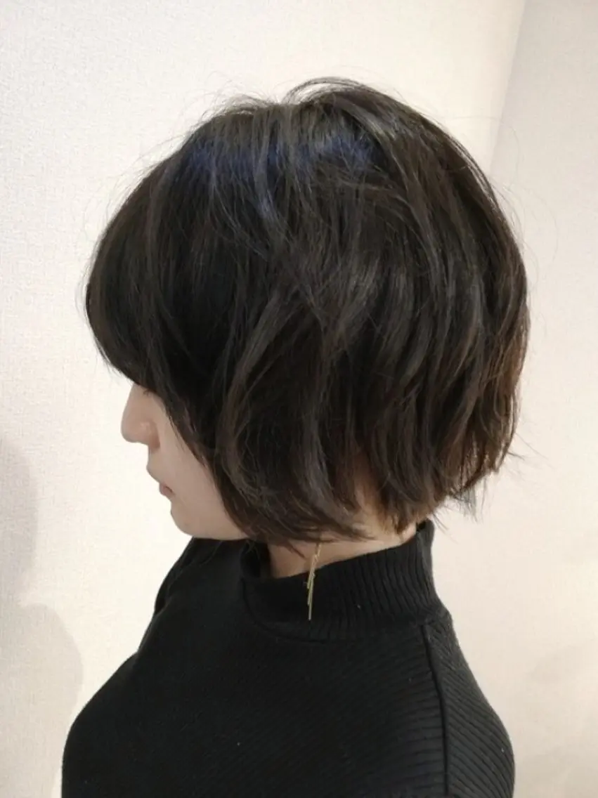 ショート ショートボブ ボブ ショートヘア 友谷 ルーカスのヘアスタイル