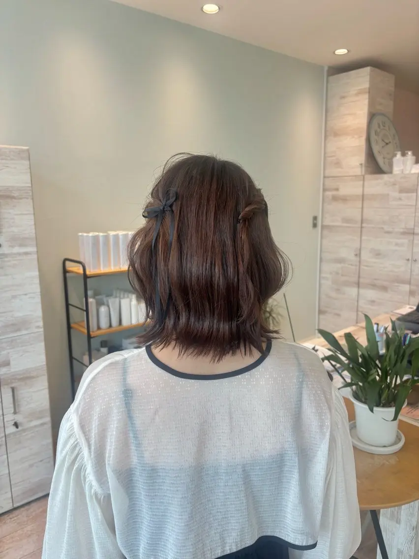 ヘアアレンジ ヘアセット メンズカットパーマ/ ヘアセット🎀Amiのヘアスタイル