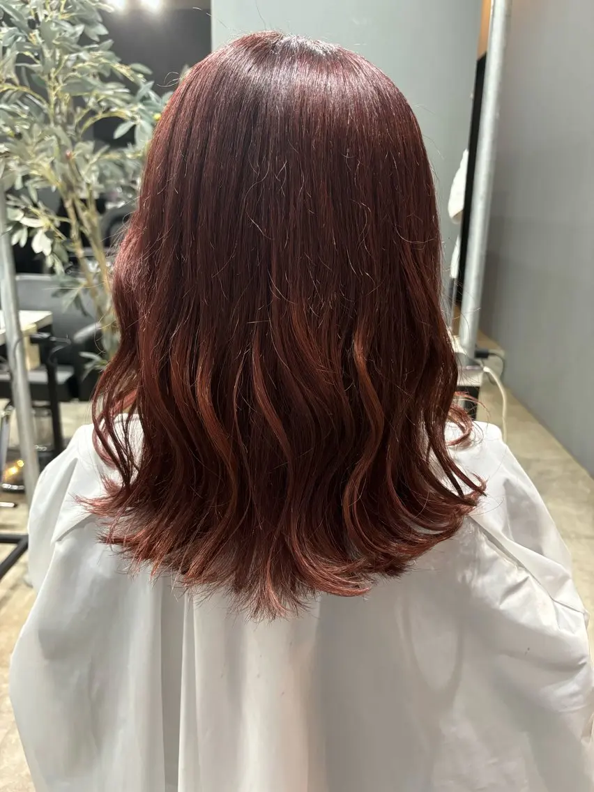 ロング カラー ブリーチ ブリーチなしカラー ピンクカラー 🌙GLITTER 🌙菱沼孝将🌙のヘアスタイル