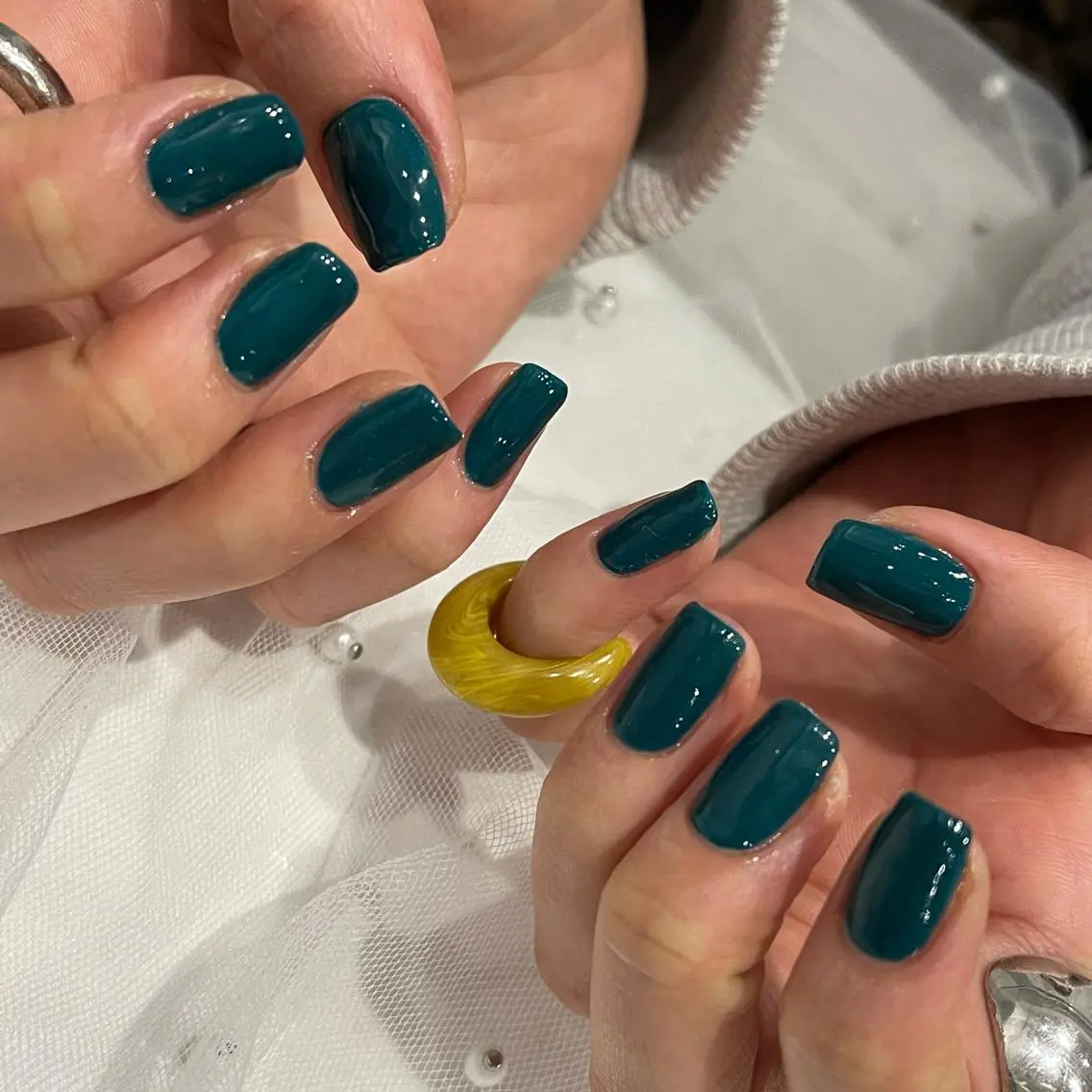 ネイル ワンカラーネイル Wish Nail 恒川のネイルデザイン