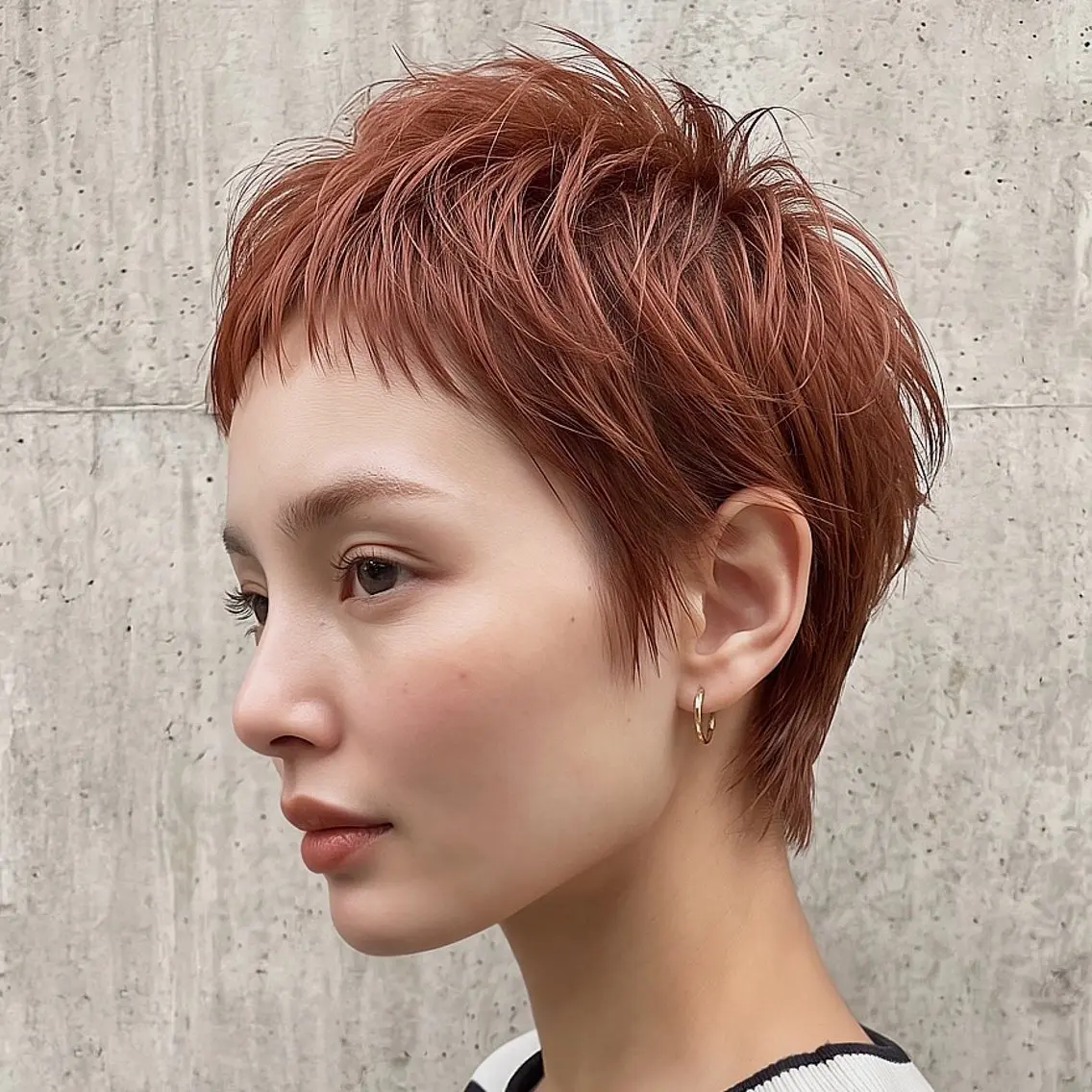 ショート 骨格補正ショートボブ 刈り上げ女子🦋廣瀬のヘアスタイル