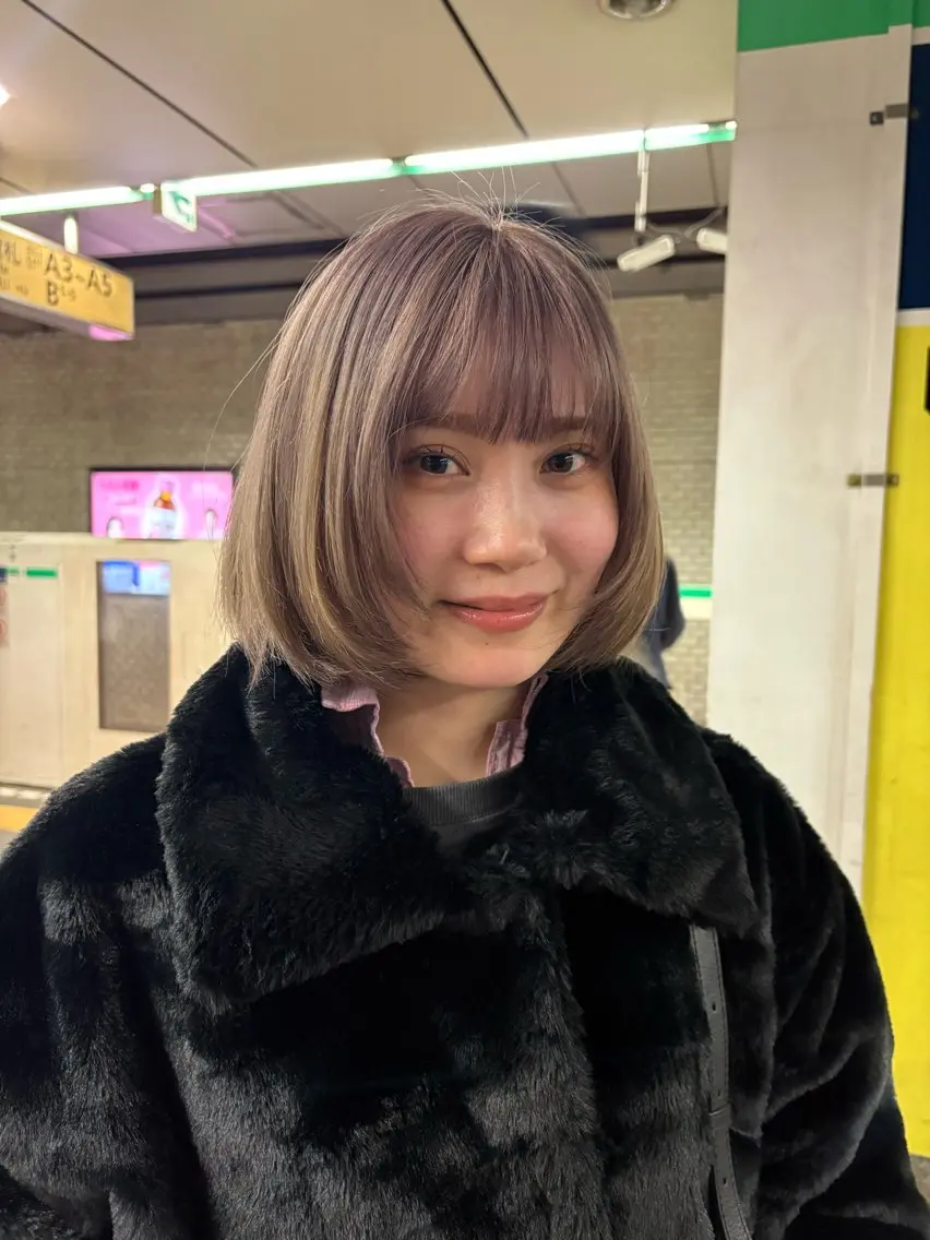 ショート riko表参道/ ボブ/アンニュイヘアのヘアスタイル