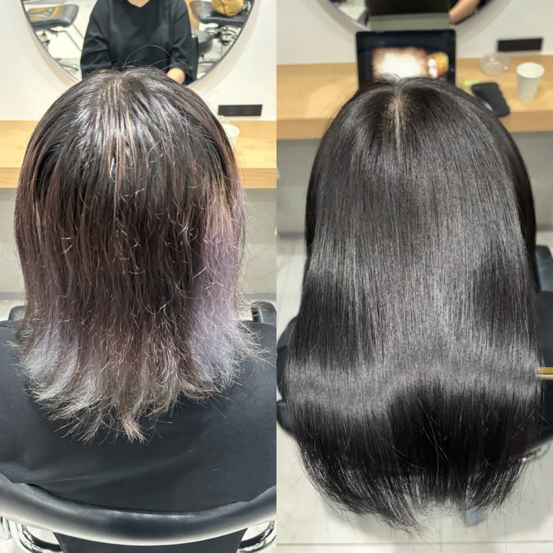 ショート カラー ヘアカラー トリートメント 美髪✨️/RAF/ AINEのヘアスタイル