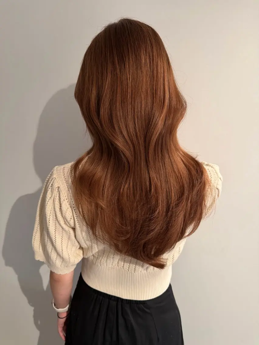 ロング ボブ knock なお 烏丸御池のヘアスタイル